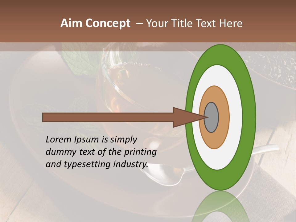 Crystal Drink Aromatic PowerPoint Template