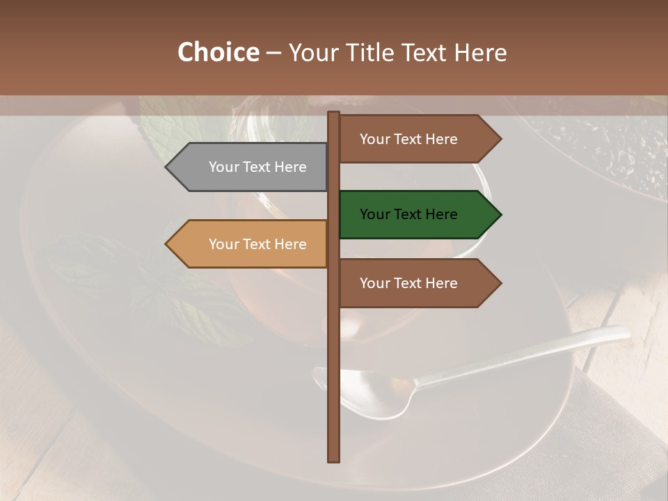 Crystal Drink Aromatic PowerPoint Template