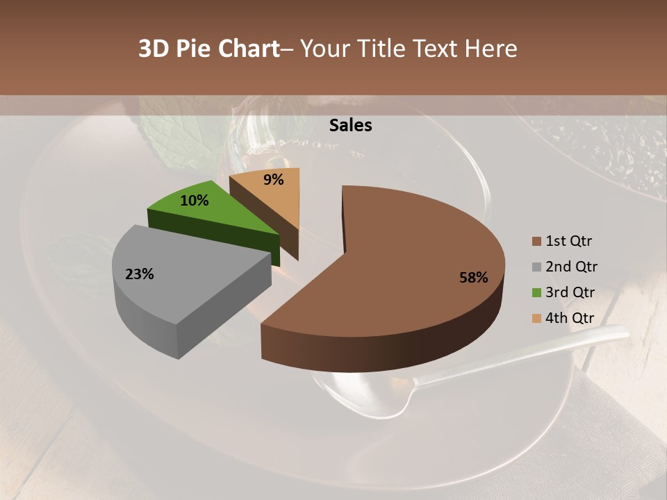 Crystal Drink Aromatic PowerPoint Template