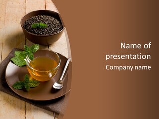 Transparent Water Raw PowerPoint Template