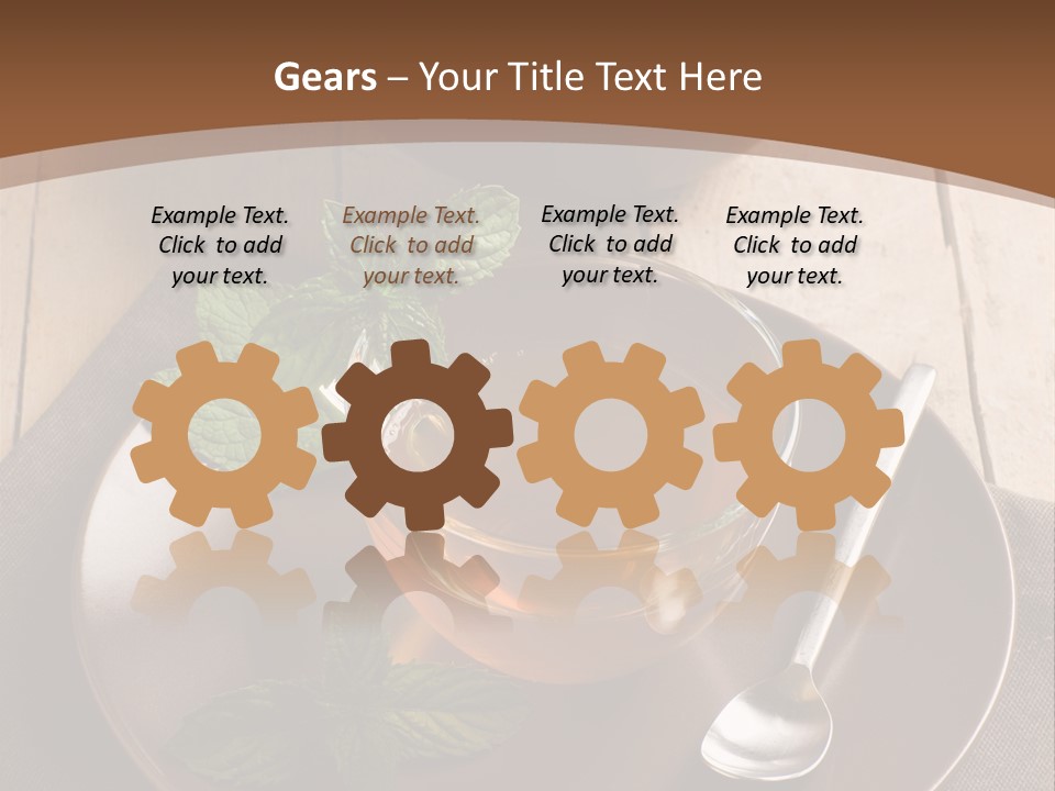 Transparent Water Raw PowerPoint Template