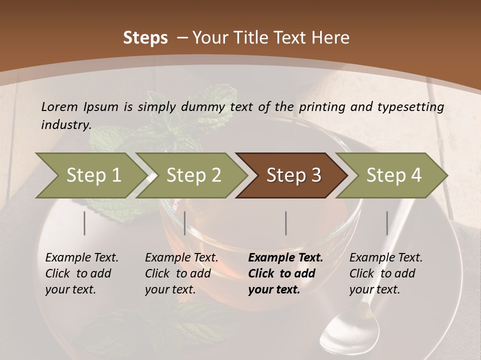 Transparent Water Raw PowerPoint Template