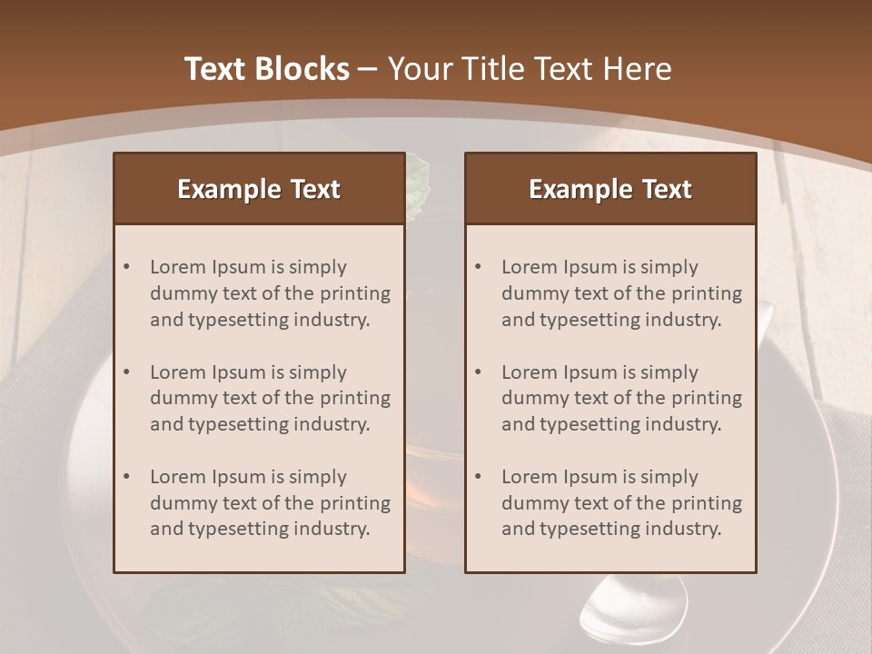 Transparent Water Raw PowerPoint Template