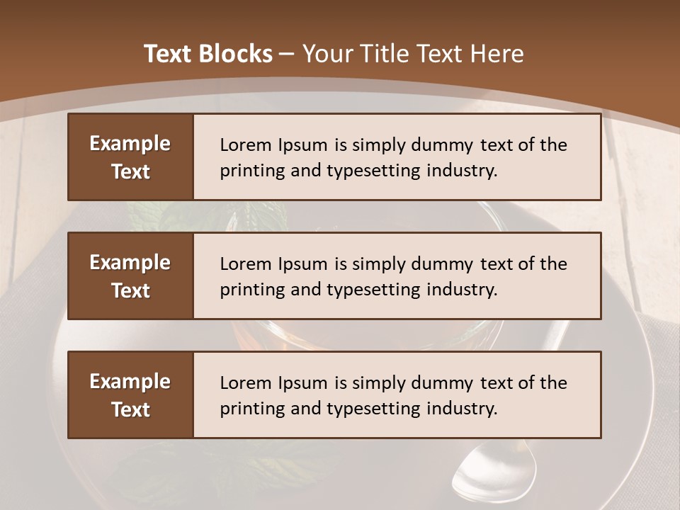 Transparent Water Raw PowerPoint Template