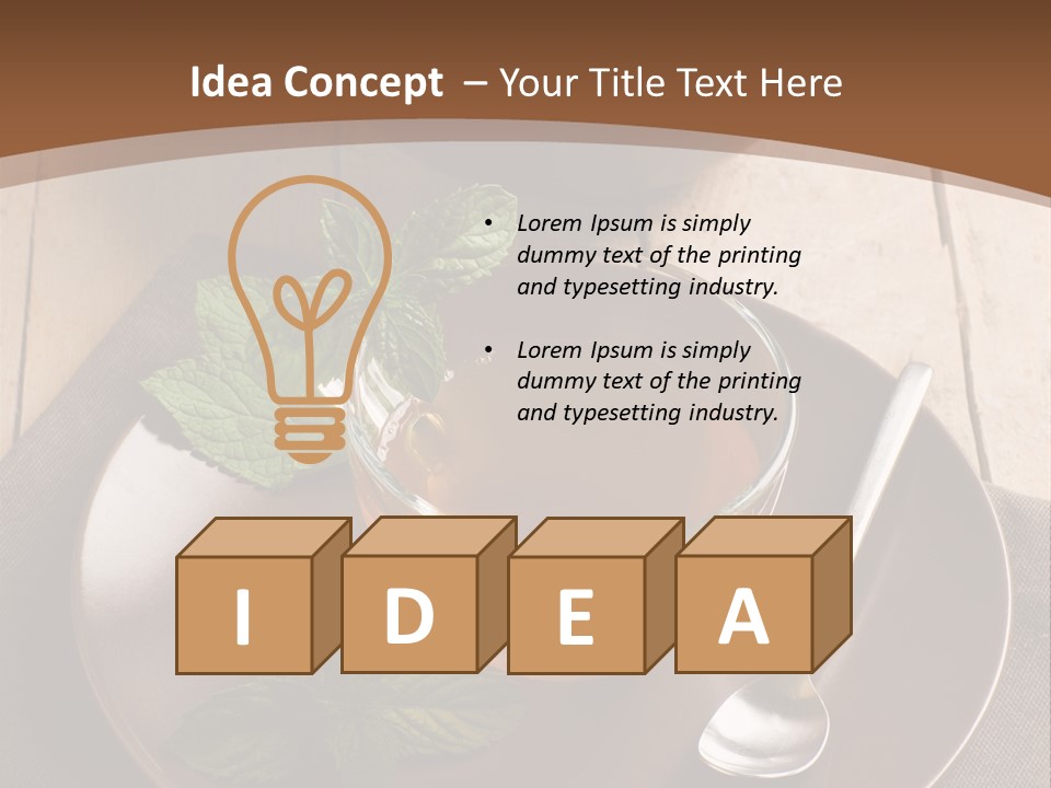 Transparent Water Raw PowerPoint Template