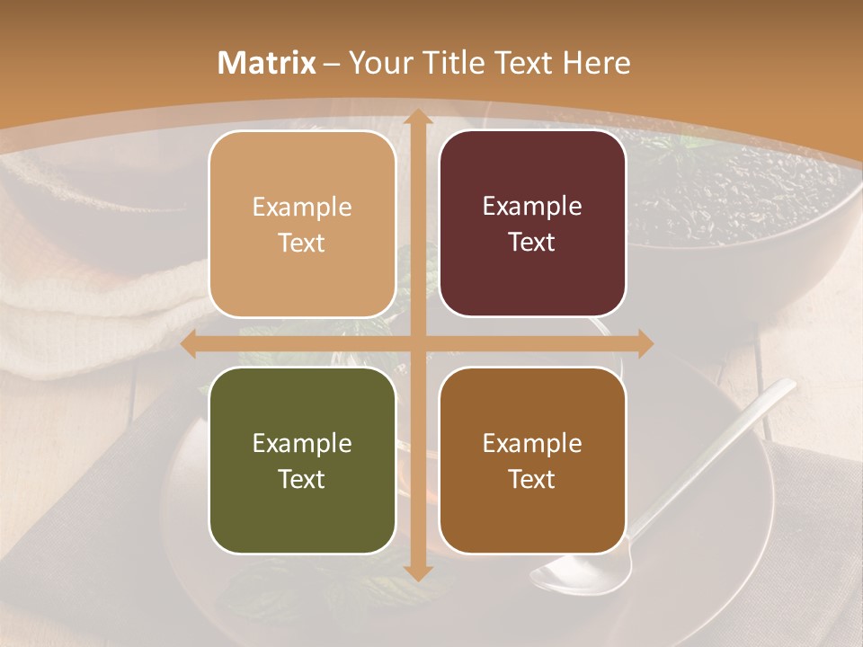 Crystal Liquid Cup PowerPoint Template