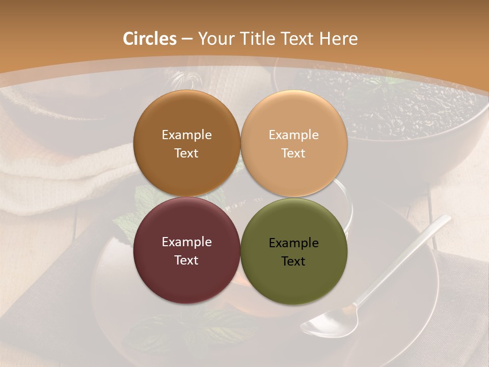 Crystal Liquid Cup PowerPoint Template