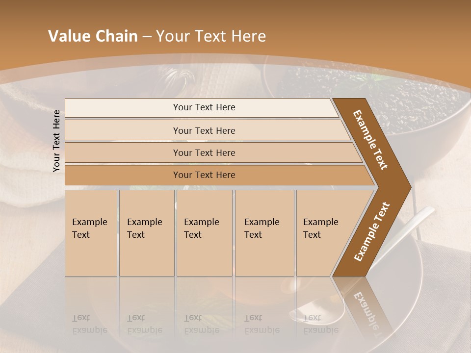 Crystal Liquid Cup PowerPoint Template
