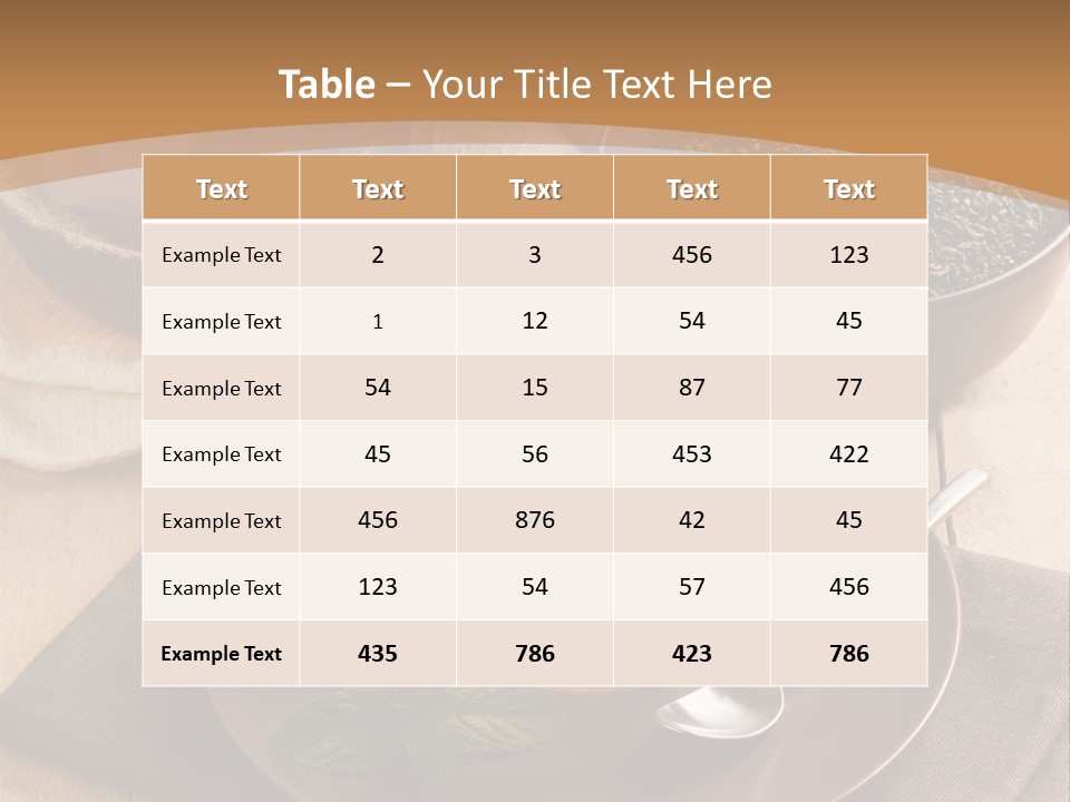 Crystal Liquid Cup PowerPoint Template