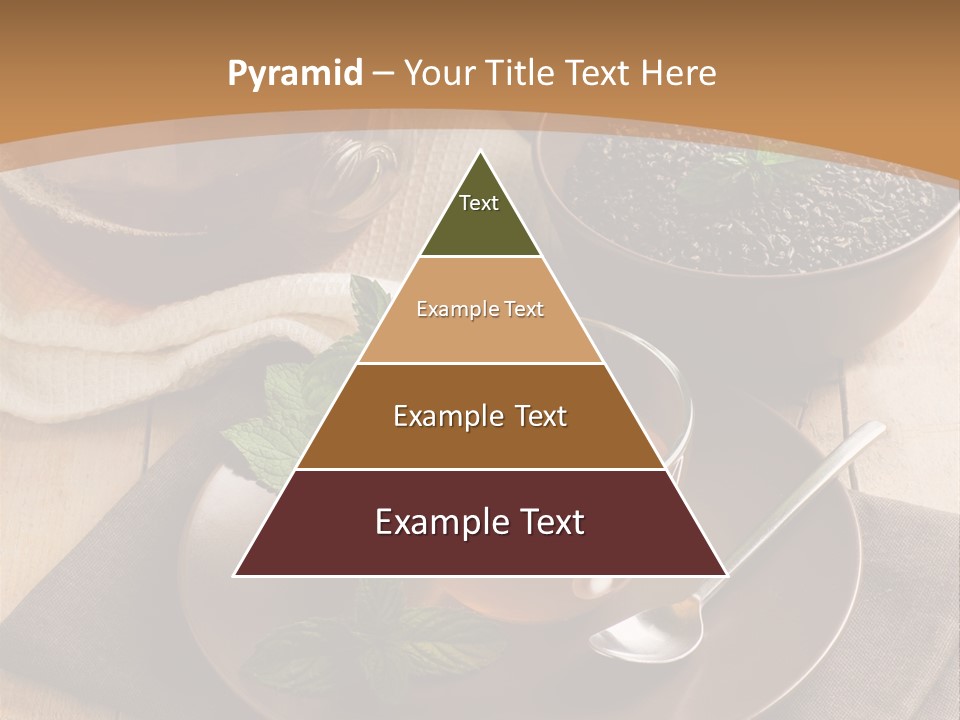 Crystal Liquid Cup PowerPoint Template