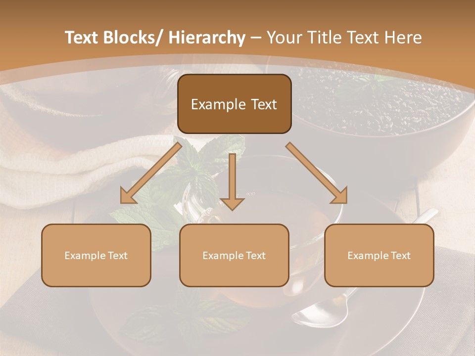 Crystal Liquid Cup PowerPoint Template
