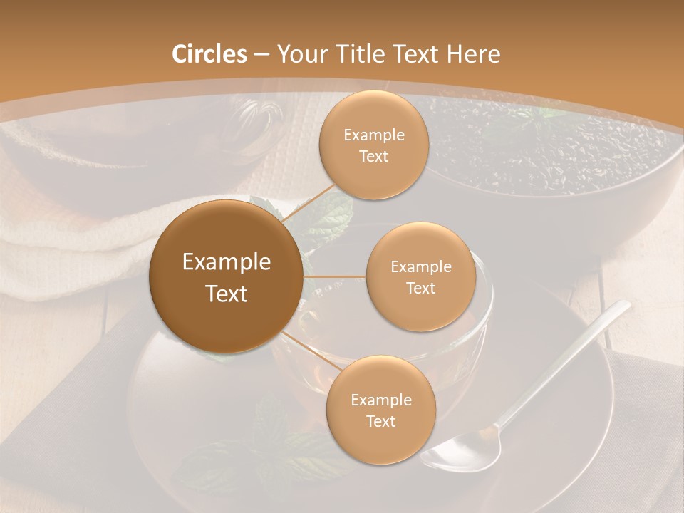 Crystal Liquid Cup PowerPoint Template