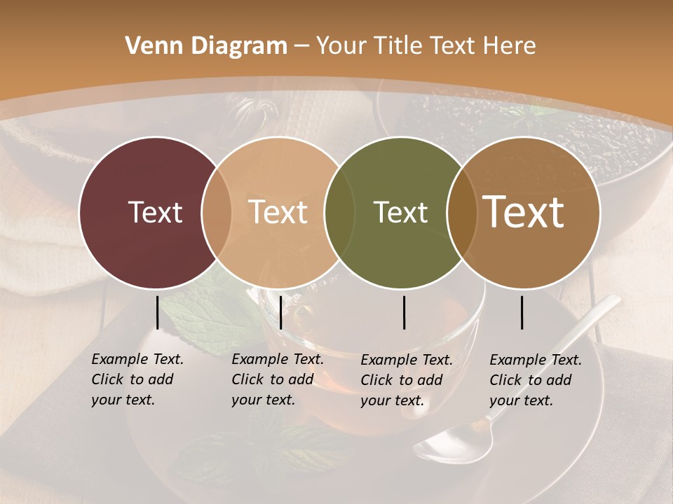 Crystal Liquid Cup PowerPoint Template