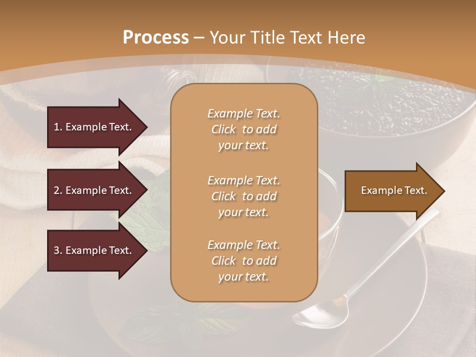 Crystal Liquid Cup PowerPoint Template