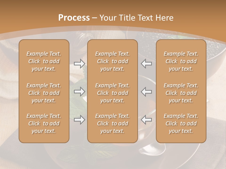 Crystal Liquid Cup PowerPoint Template