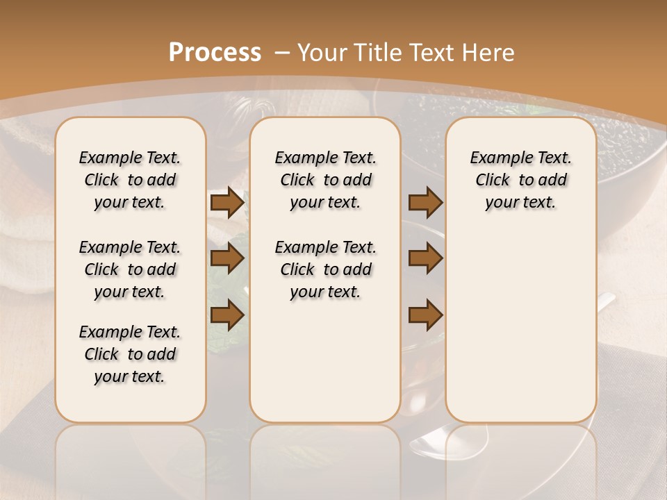Crystal Liquid Cup PowerPoint Template