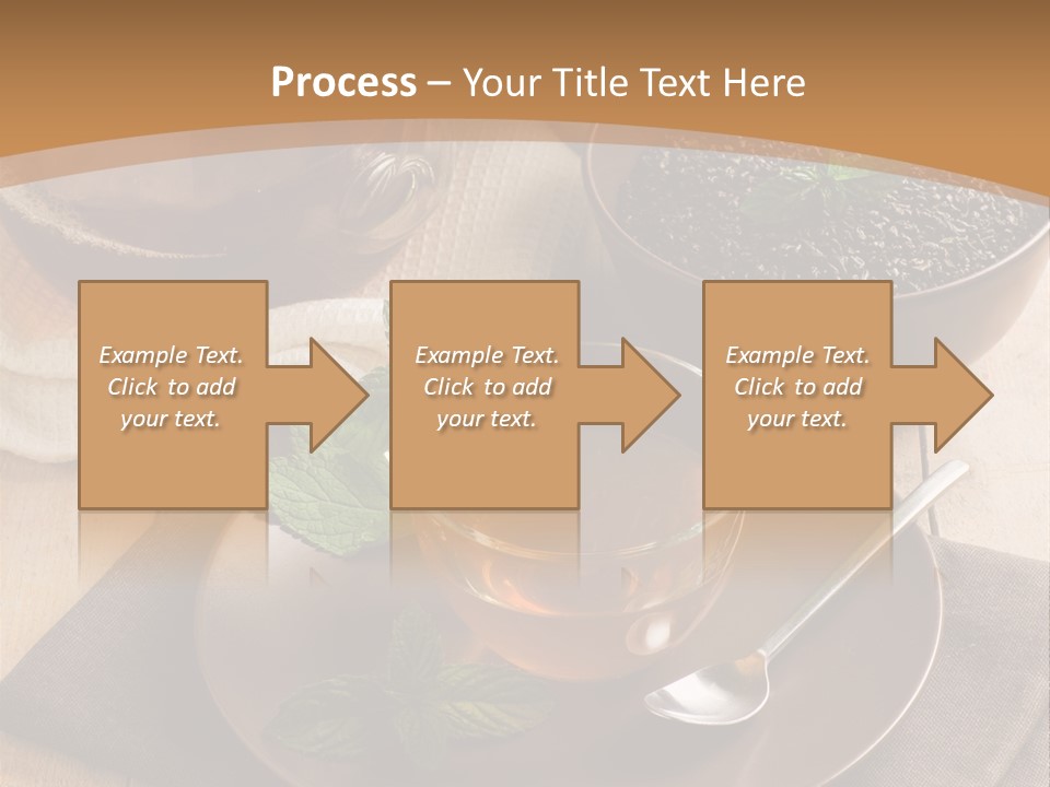 Crystal Liquid Cup PowerPoint Template