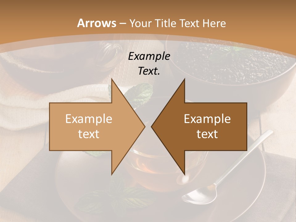 Crystal Liquid Cup PowerPoint Template
