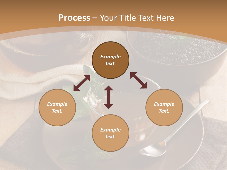 Crystal Liquid Cup PowerPoint Template