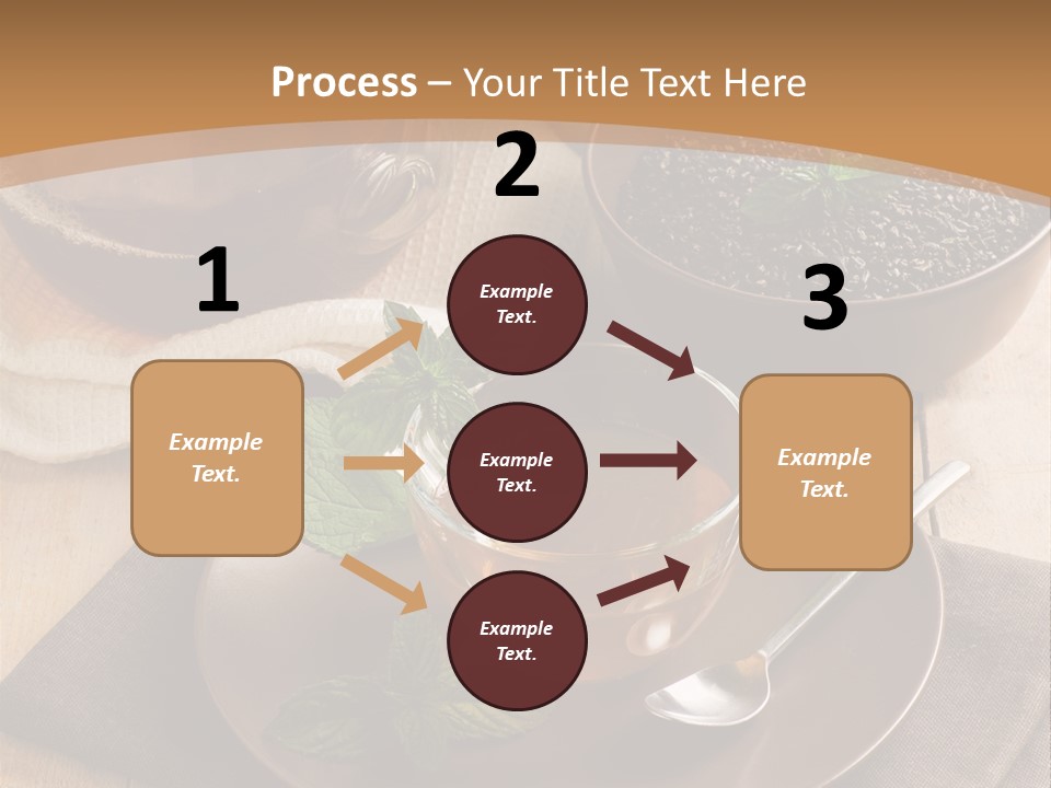Crystal Liquid Cup PowerPoint Template
