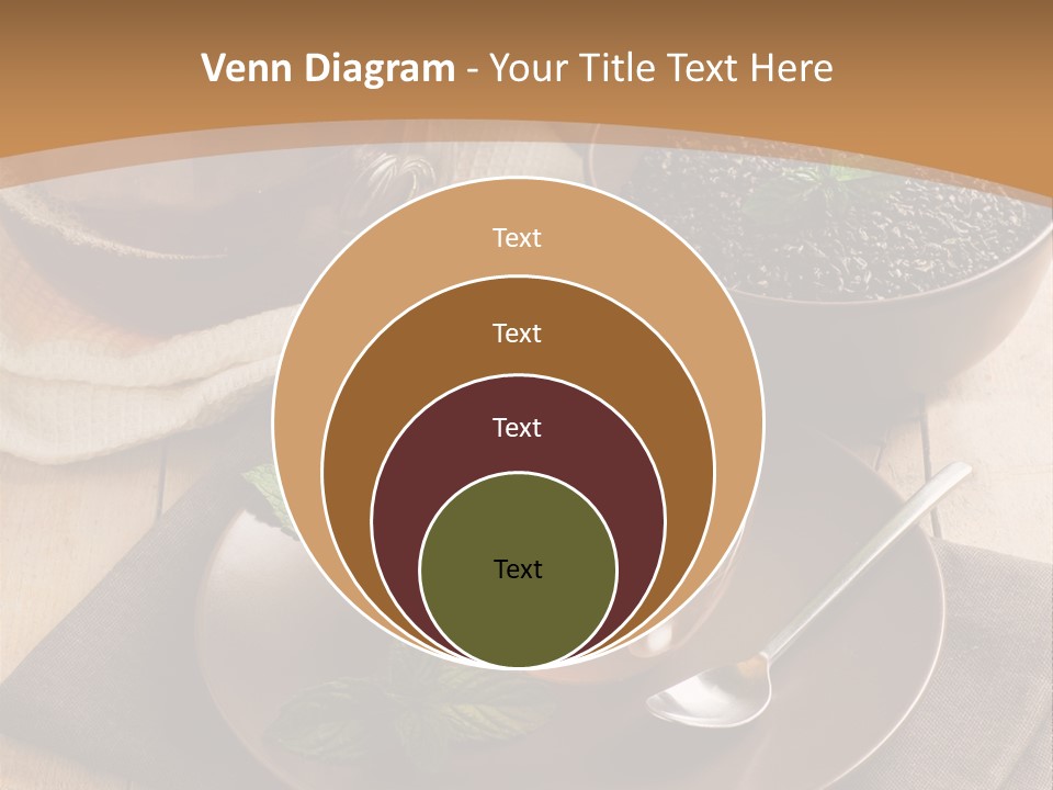 Crystal Liquid Cup PowerPoint Template
