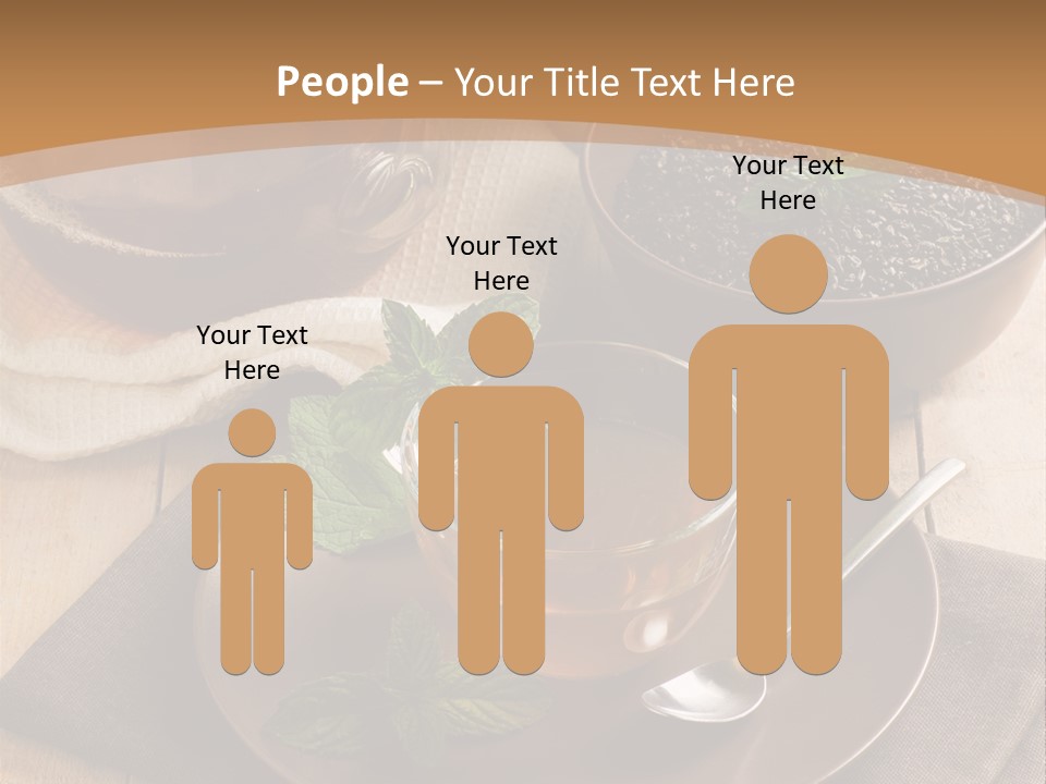 Crystal Liquid Cup PowerPoint Template