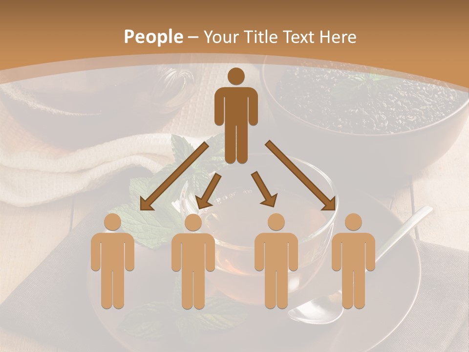 Crystal Liquid Cup PowerPoint Template