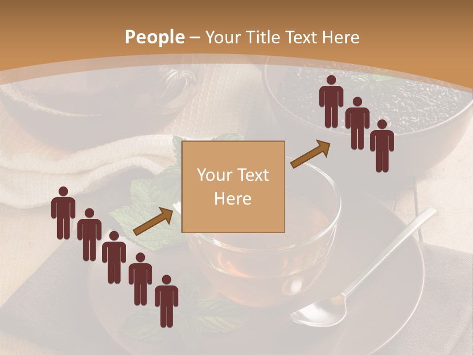 Crystal Liquid Cup PowerPoint Template