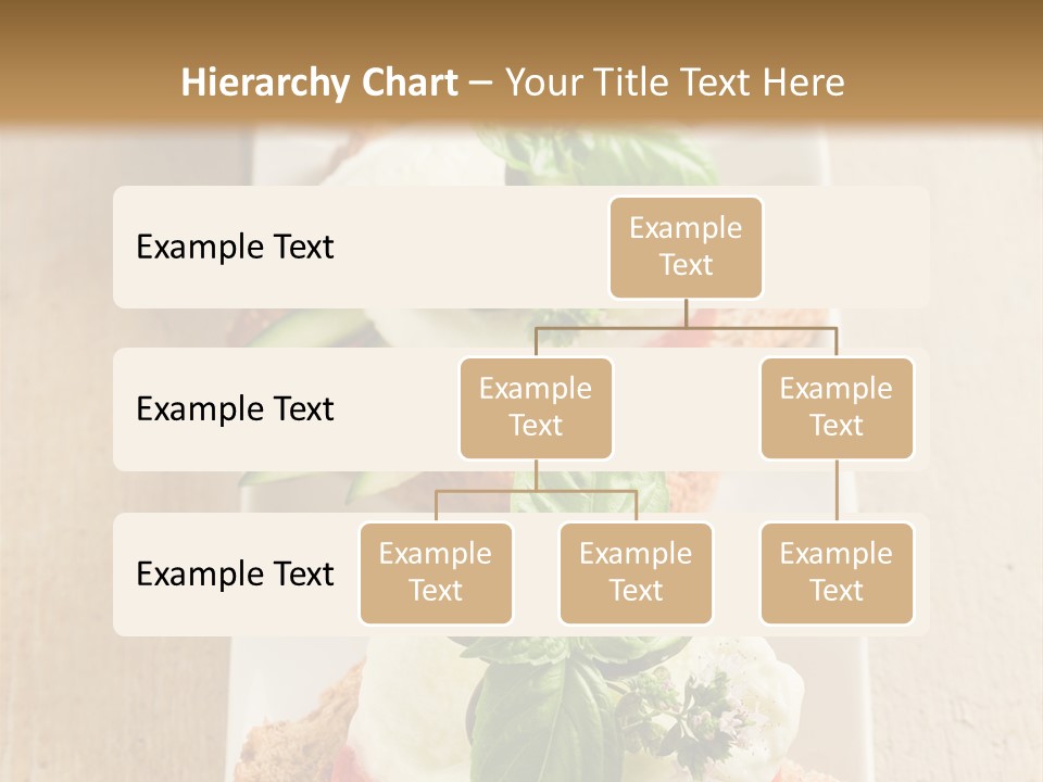 Starter Sandwiches Basil PowerPoint Template