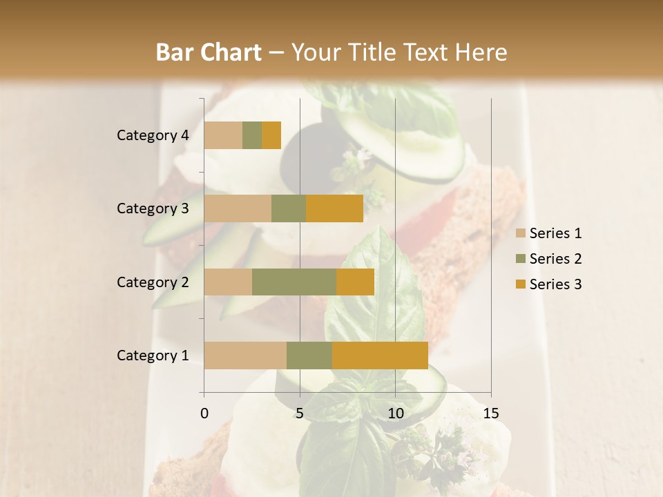 Starter Sandwiches Basil PowerPoint Template