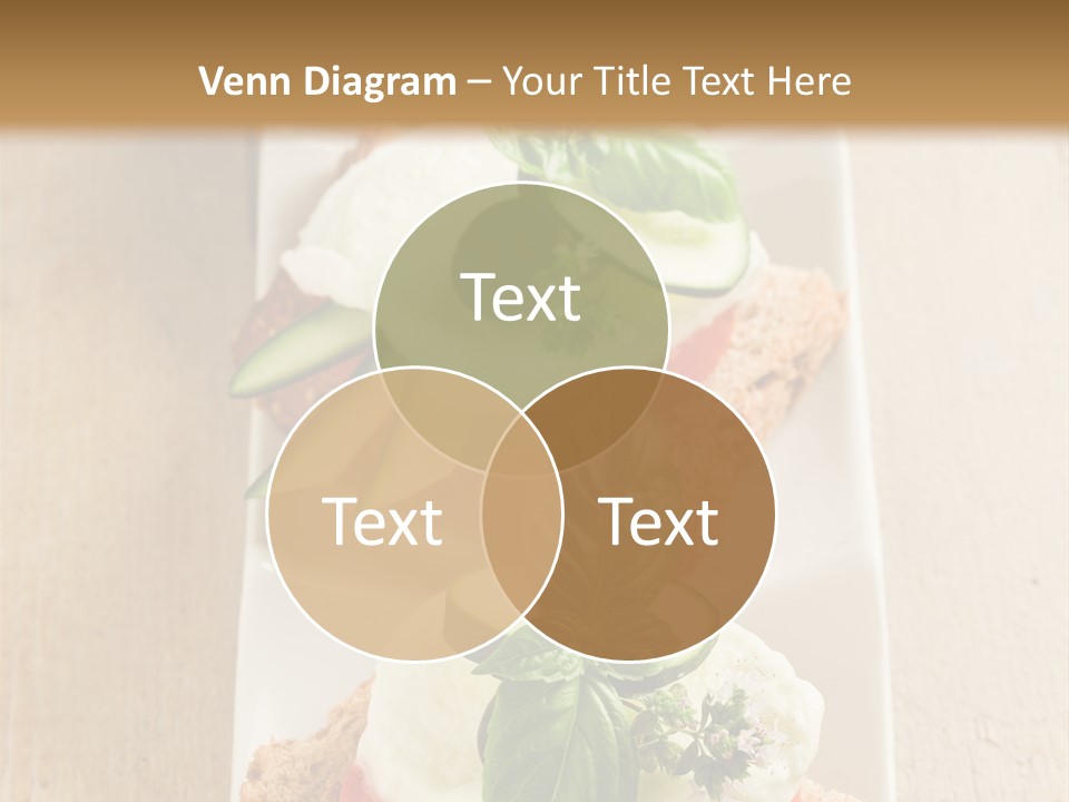 Starter Sandwiches Basil PowerPoint Template