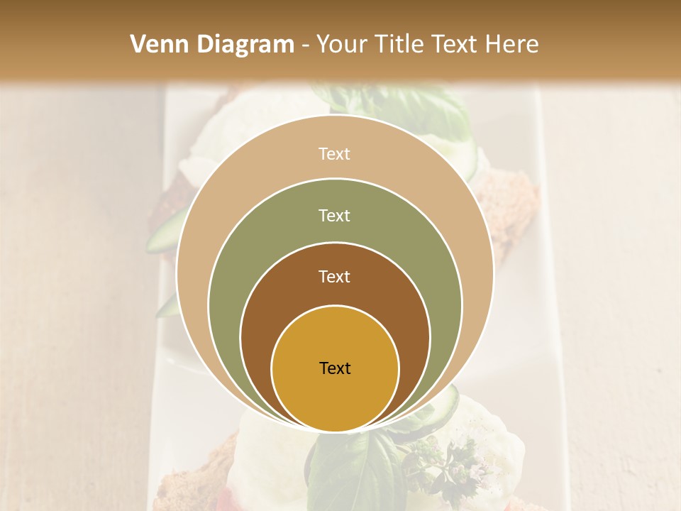 Starter Sandwiches Basil PowerPoint Template