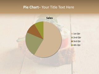 Canap Cheese Sandwiches PowerPoint Template