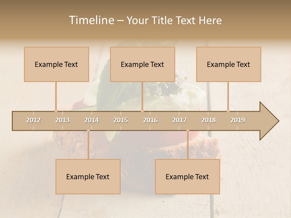 Canap Cheese Sandwiches PowerPoint Template