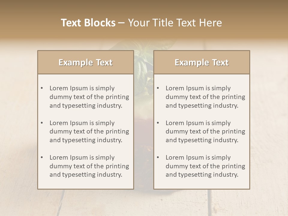 Canap Cheese Sandwiches PowerPoint Template