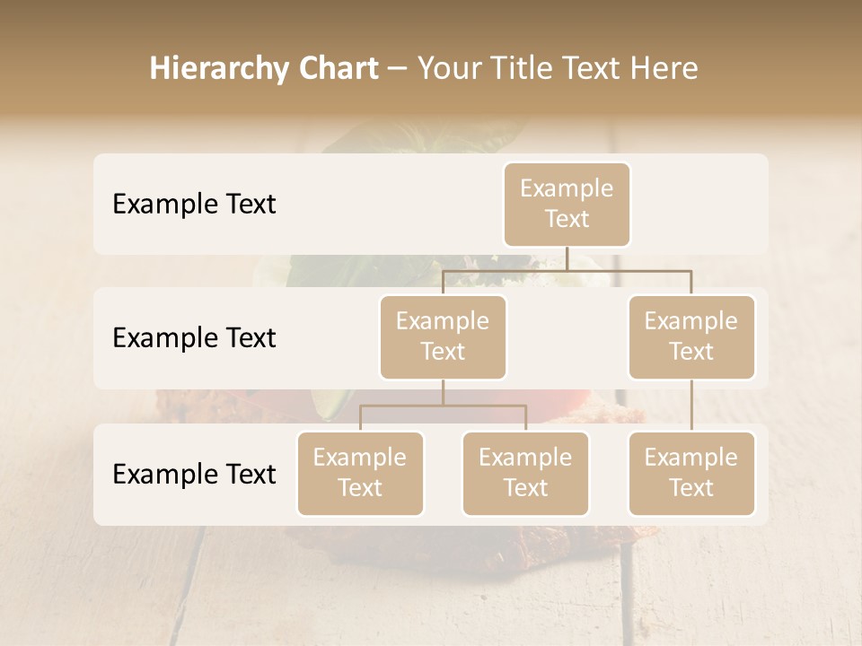 Canap Cheese Sandwiches PowerPoint Template