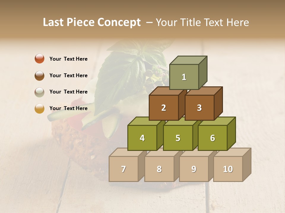 Canap Cheese Sandwiches PowerPoint Template