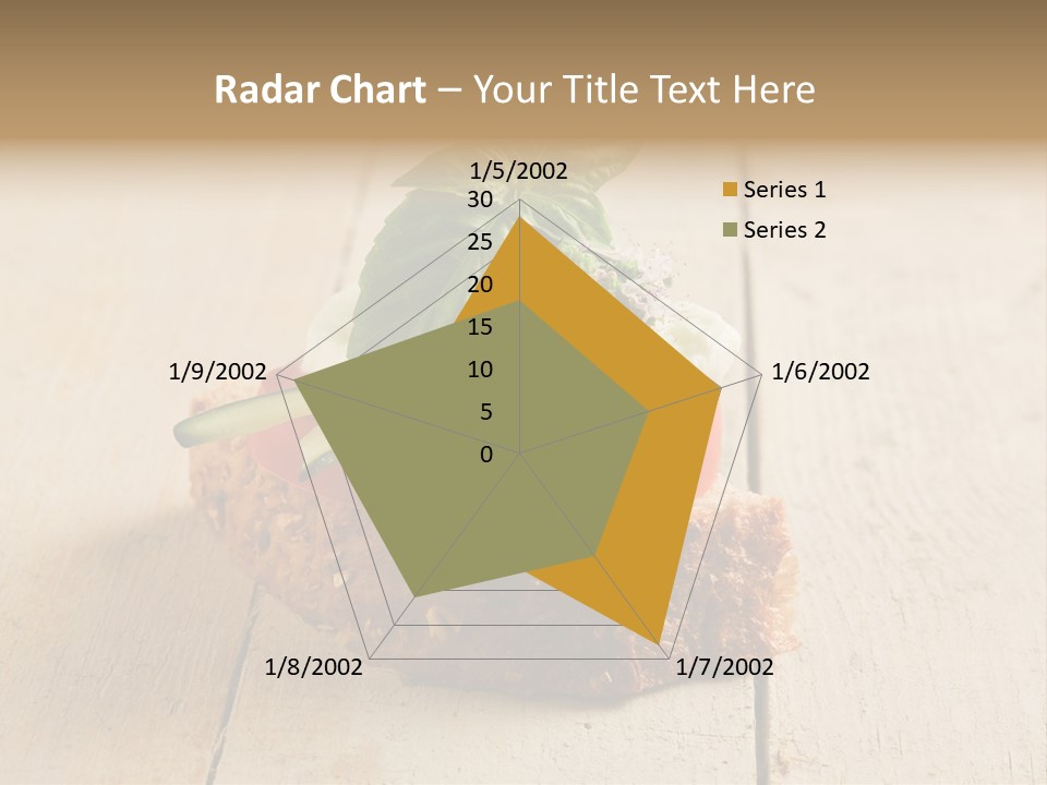 Canap Cheese Sandwiches PowerPoint Template