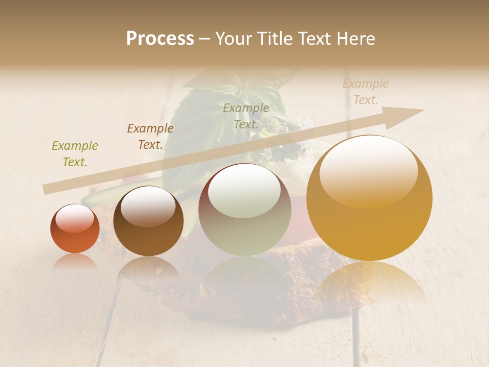 Canap Cheese Sandwiches PowerPoint Template