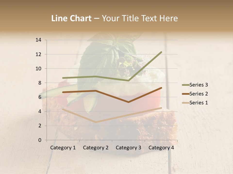 Canap Cheese Sandwiches PowerPoint Template