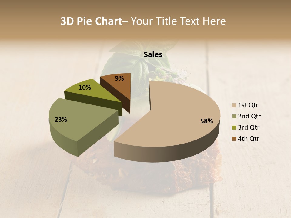 Canap Cheese Sandwiches PowerPoint Template