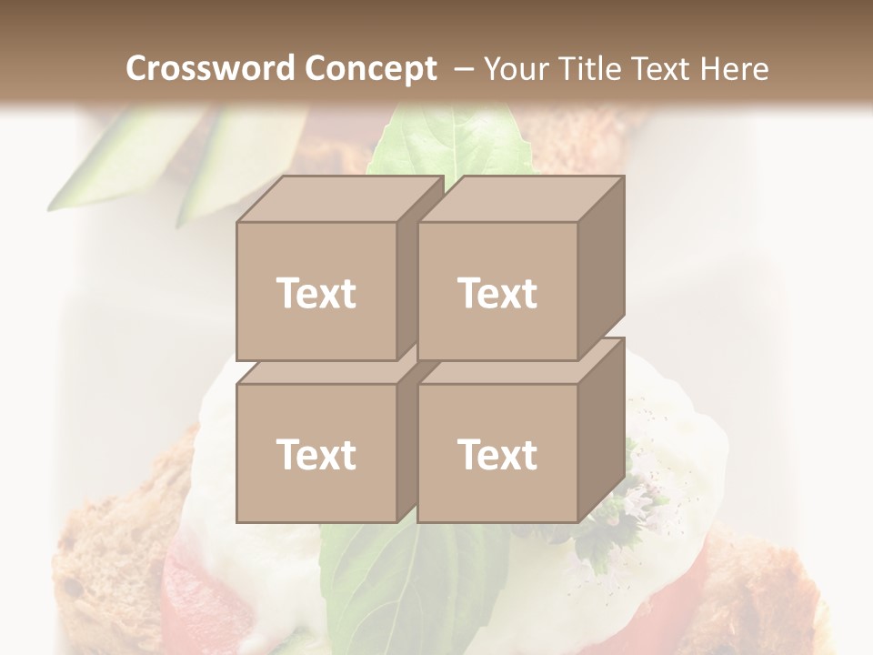 Italian Cuisine Milk Cheese PowerPoint Template