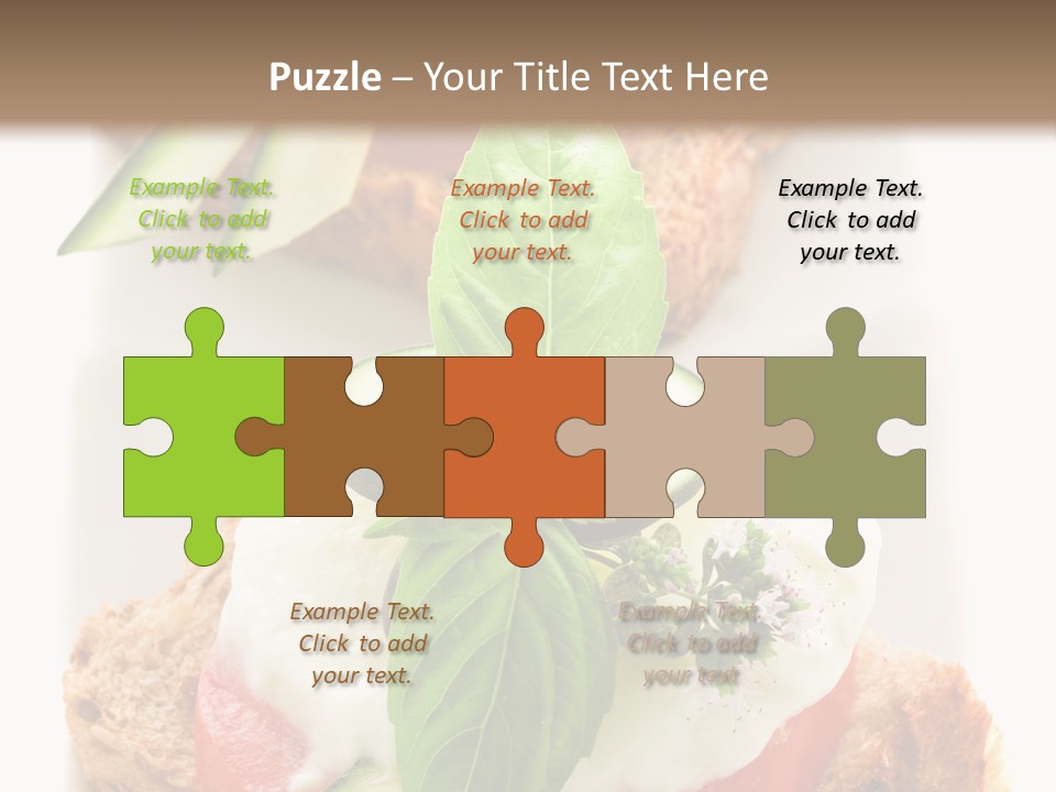 Italian Cuisine Milk Cheese PowerPoint Template