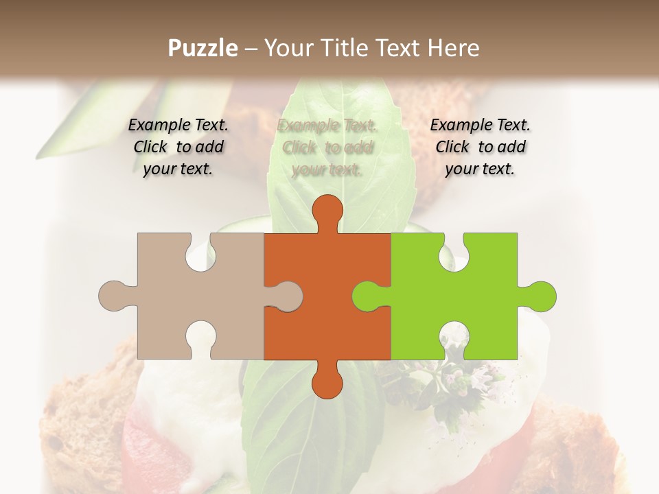 Italian Cuisine Milk Cheese PowerPoint Template