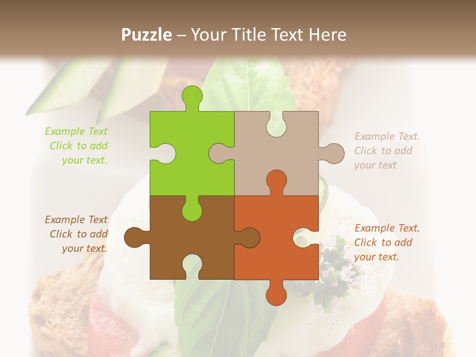 Italian Cuisine Milk Cheese PowerPoint Template