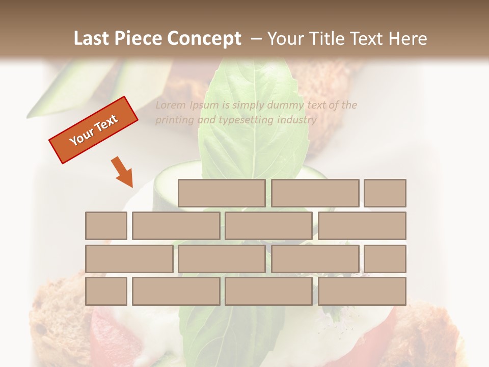 Italian Cuisine Milk Cheese PowerPoint Template