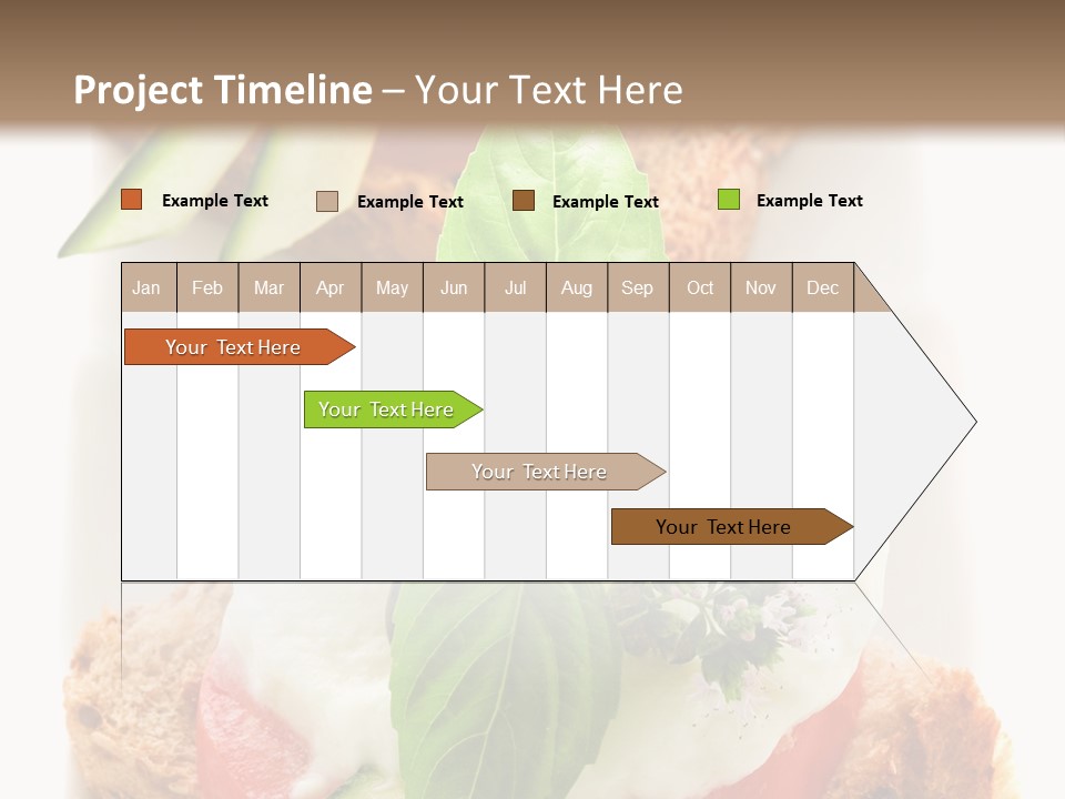 Italian Cuisine Milk Cheese PowerPoint Template