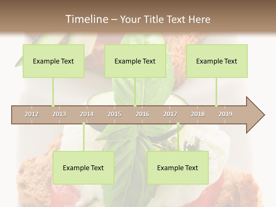 Italian Cuisine Milk Cheese PowerPoint Template