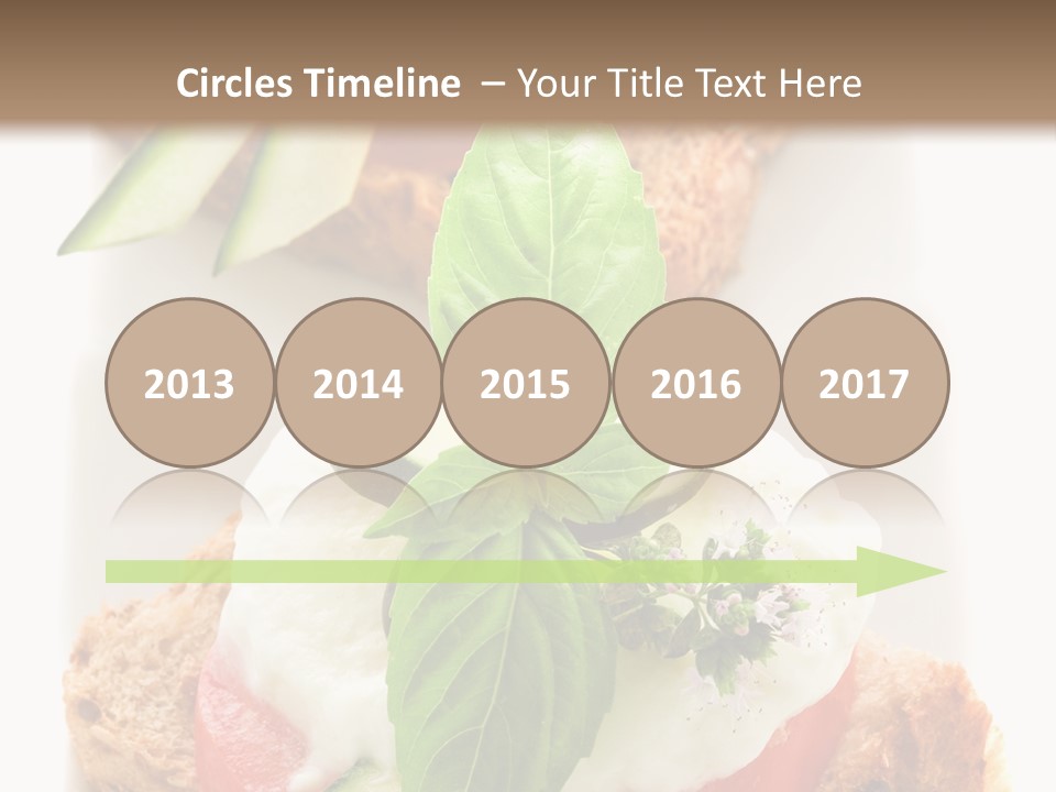 Italian Cuisine Milk Cheese PowerPoint Template