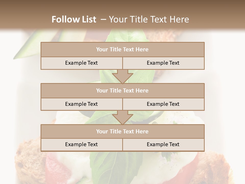 Italian Cuisine Milk Cheese PowerPoint Template